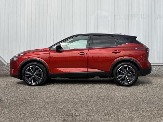 Nissan QASHQAI 1.3 MHEV Tekna / Trekhaak / Panoramadak / HUD / Elektr Bestuurders Stoel / Elektr. Achterklep /