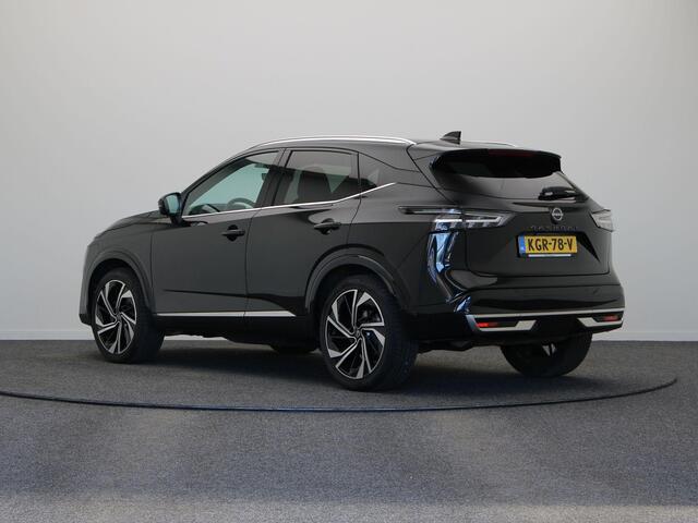 Nissan QASHQAI 1.3 MHEV Xtronic Tekna Plus | BOSE audio | Stoel, stuur en voorruitverwarming | Lederen bekleding | Elektrisch vertelbare voorstoelen | 360° camera | 20" LMV |