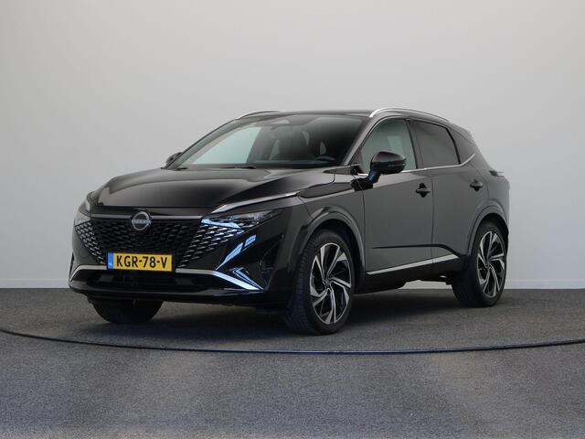 Nissan QASHQAI 1.3 MHEV Xtronic Tekna Plus | BOSE audio | Stoel, stuur en voorruitverwarming | Lederen bekleding | Elektrisch vertelbare voorstoelen | 360° camera | 20" LMV |