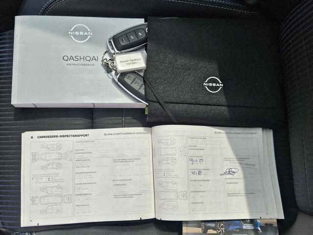 Nissan QASHQAI 1.3 MHEV Tekna / Trekhaak / Panoramadak / Head-Up Display / Elektrisch Verstelbare Bestuurdersstoel / Elektrische Achterklep / Adaptief Cruise Control / Apple Carplay & Android Auto / Climate Control /