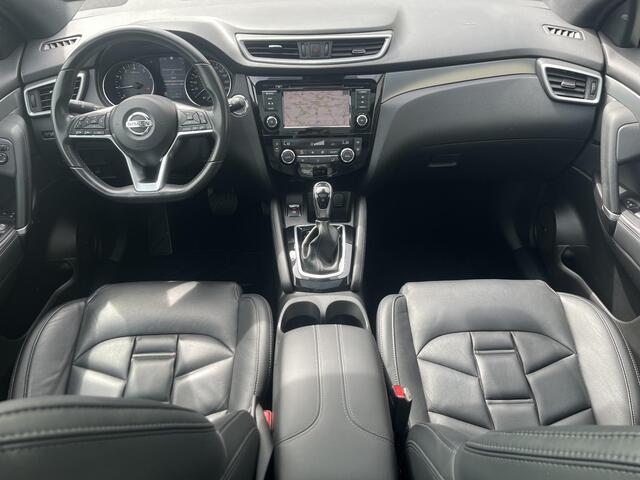Nissan QASHQAI 1.3 DIG-T Tekna + / Dealeronderhouden / Panorama Dak / Cruise Control / Airco / Bestuurdersstoel Met Geheugen / Stoelverwarming / Apple Carplay&Android Auto / Navigatie / Dode Hoek Detectie / 360 Camera / Parkeersensoren /