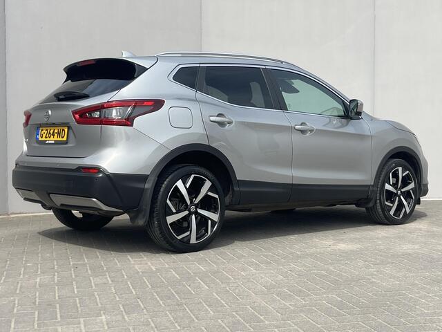 Nissan QASHQAI 1.3 DIG-T Tekna + / Dealeronderhouden / Panorama Dak / Cruise Control / Airco / Bestuurdersstoel Met Geheugen / Stoelverwarming / Apple Carplay&Android Auto / Navigatie / Dode Hoek Detectie / 360 Camera / Parkeersensoren /