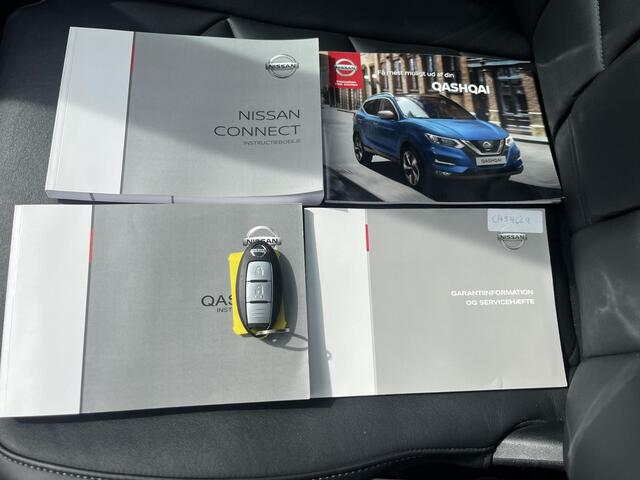 Nissan QASHQAI 1.3 DIG-T Tekna + / Dealeronderhouden / Panorama Dak / Cruise Control / Airco / Bestuurdersstoel Met Geheugen / Stoelverwarming / Apple Carplay&Android Auto / Navigatie / Dode Hoek Detectie / 360 Camera / Parkeersensoren /
