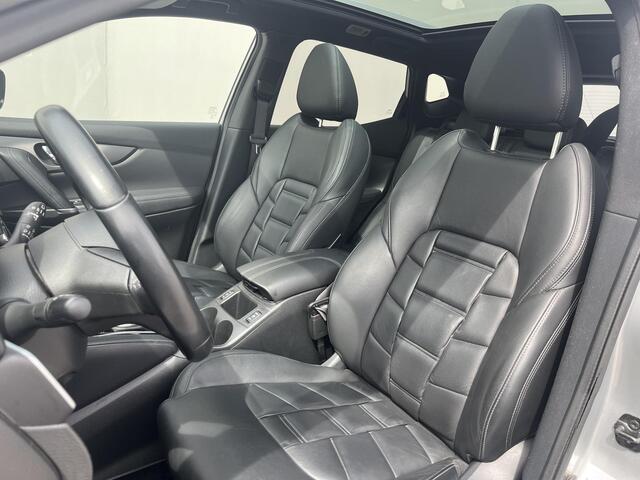 Nissan QASHQAI 1.3 DIG-T Tekna + / Dealeronderhouden / Panorama Dak / Cruise Control / Airco / Bestuurdersstoel Met Geheugen / Stoelverwarming / Apple Carplay&Android Auto / Navigatie / Dode Hoek Detectie / 360 Camera / Parkeersensoren /
