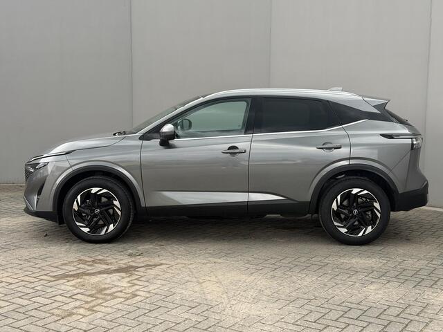 Nissan QASHQAI 1.3 MHEV Xtronic N-Connecta / Fabrieksgarantie tot 03-2028 / Panoramadak / 1800kg Trekgewicht / Cold Pack / 360 Camera / Elektrische Achterklep / Head-up Display / Apple Carplay&Android Auto / Adaptieve Cruise Control / Keyless /