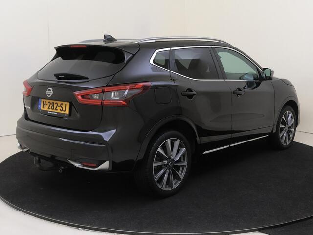 Nissan QASHQAI 1.3 DIG-T Tekna + | airco automatisch | Apple Carplay/Android | cruise control adaptief | dodehoek detectie | LED koplampen | lederen bekleding | lichtmetalen velgen 19" | navigatiesysteem full map | panoramadak |