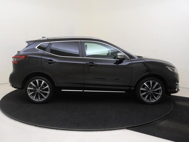 Nissan QASHQAI 1.3 DIG-T Tekna + | airco automatisch | Apple Carplay/Android | cruise control adaptief | dodehoek detectie | LED koplampen | lederen bekleding | lichtmetalen velgen 19" | navigatiesysteem full map | panoramadak |