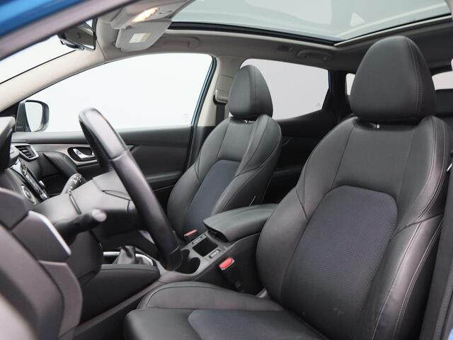 Nissan QASHQAI 1.2 Tekna + 115 Pk | Stoelverwarming | 360 Camera | Cruise Control | Panorama dak | Trekhaak | Half Leer | 19 Inch | 134.109 Km !!