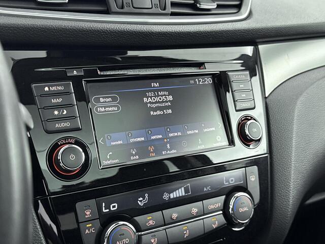 Nissan QASHQAI 1.3 DIG-T Tekna | airco automatisch | Apple Carplay/Android | Autonomous Emergency Braking | cruise control | dodehoek detectie | LED koplampen | lederen/stof bekleding | lichtmetalen velgen 19" | navigatiesysteem full map |