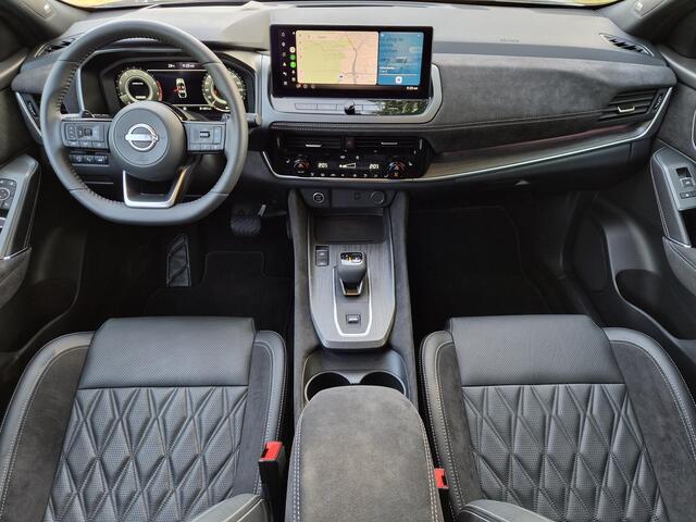 Nissan QASHQAI 1.3 MHEV Xtronic Tekna Plus / Panoramadak / Fabrieksgarantie tot 9-2028 / HUD / BOSE / ACC / Luxe Lederen Bekleding / StoelMassage / Stoel & Stuurwiel Verwarming / Elektr. Stoelen / Elektr. Achterklep / Memory Stoelen / All Season Banden /
