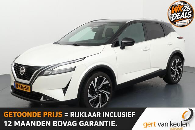 Nissan QASHQAI 1.3 MHEV Xtronic Tekna Plus Pano/Leer/1e Eigenaar/Full option!