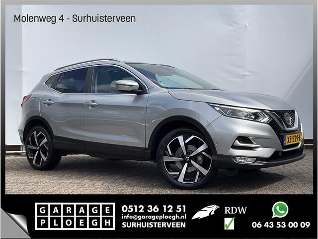 Nissan QASHQAI 1.3 DIG-T Tekna Pano 360° Stoelverw Keyless Hoogzitter Orig.NL Voll.Onderhouden!