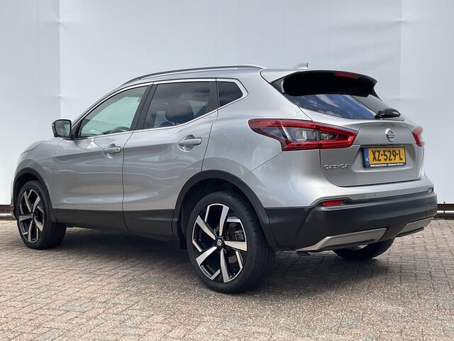 Nissan QASHQAI 1.3 DIG-T Tekna Pano 360° Stoelverw Keyless Hoogzitter Orig.NL Voll.Onderhouden!