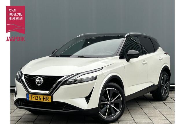 Nissan QASHQAI BWJ 2022 | 1.3 MHEV 141PK Tekna | TREKHAAK | PANO DAK | LEDER/STOF | 360 CAMERA | NAVI | CLIMA | CARPLAY | PDC 2X |