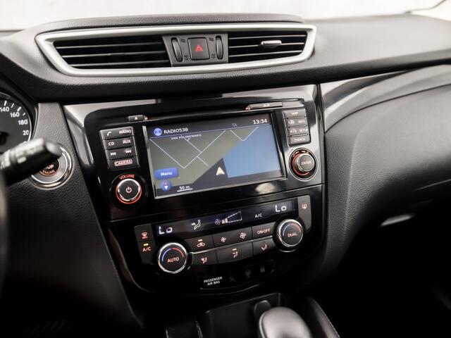 Nissan QASHQAI 1.2 N-Vision Sport Automaat (PANORAMADAK, NAVIGATIE, 360 CAMERA, GETINT GLAS, SPORTSTOELEN, KEYLESS, TREKHAAK, NIEUWSTAAT)