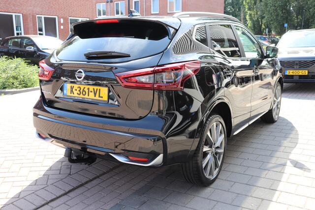 Nissan QASHQAI Automaat 1.3 DIG-T Tekna + | met trekhaak | panorama dak | leder | nieuwstaat!