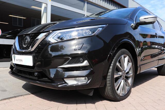 Nissan QASHQAI Automaat 1.3 DIG-T Tekna + | met trekhaak | panorama dak | leder | nieuwstaat!