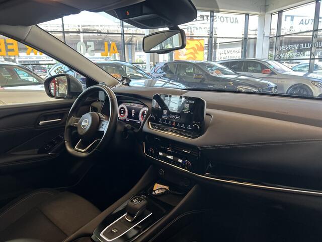Nissan QASHQAI 1.3 MHEV Xtronic N-Connecta Automaat | 360 Camera | Afneembare trekhaak | Nardo grey | Digital dashboard | Adaptieve cruise control | Climate control | Nederlands geleverd | Lane assist | Apple carplay | Navigatie | Keyless | Dodehoeksdetectie