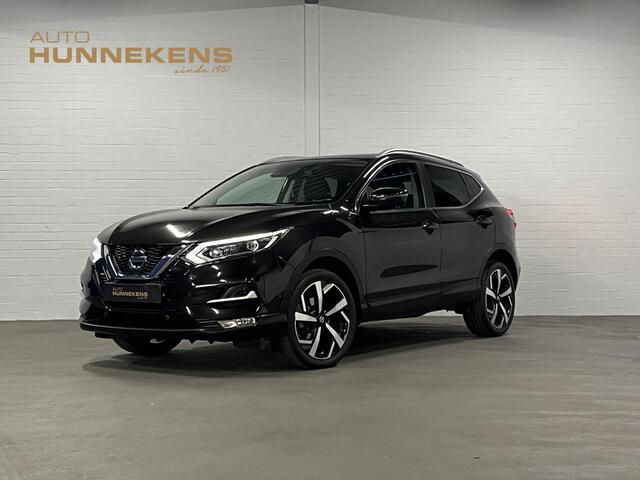 Nissan QASHQAI 1.3 DIG-T Tekna Trekhaak | Panorama dak | Adapt. cruise control | Stoelverwarming | Camera | Navigatie | Carplay | 360 camera