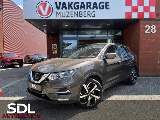 Nissan QASHQAI 1.3 DIG-T N-Connecta // ADAPT. CRUISE // 360 CAMERA+SENSOREN // KEYLESS // DODEHOEK // TREKHAAK // NAVI+CARPLAY // STOELVERWARMING //