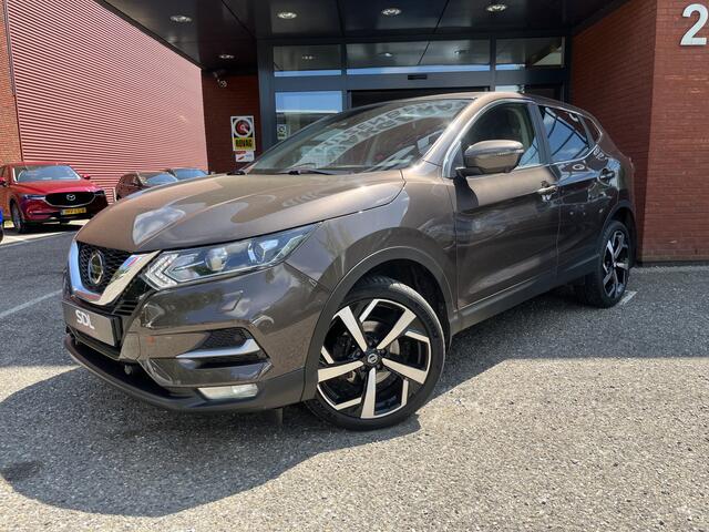 Nissan QASHQAI 1.3 DIG-T N-Connecta // ADAPT. CRUISE // 360 CAMERA+SENSOREN // KEYLESS // DODEHOEK // TREKHAAK // NAVI+CARPLAY // STOELVERWARMING //