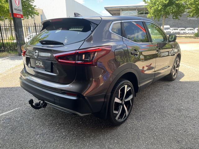 Nissan QASHQAI 1.3 DIG-T N-Connecta // ADAPT. CRUISE // 360 CAMERA+SENSOREN // KEYLESS // DODEHOEK // TREKHAAK // NAVI+CARPLAY // STOELVERWARMING //