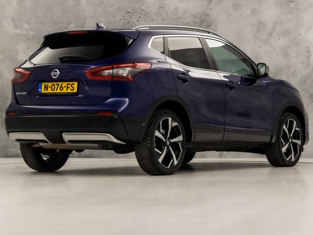 Nissan QASHQAI 1.2 Tekna + (PANORAMADAK, NAVIGATIE, 360 CAMERA, LEDER, BOSE AUDIO, ELEK SPORTSTOELEN, KEYLESS, STOELVERWARMING, GETINT GLAS, NIEUWE APK, NIEUWSTAAT)