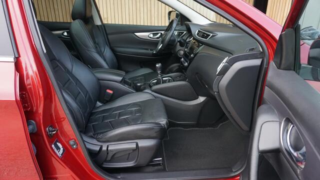 Nissan QASHQAI 1.3 DIG-T 140pk Premium Edition Pano.Dak Nappa-Leder 360-View Trekhaak 19inch LM *1e Eigenaar* 77279km!