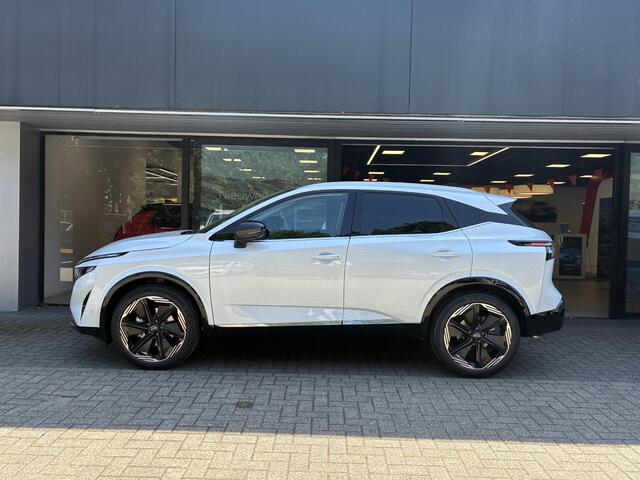 Nissan QASHQAI 1.5 e-Power Tekna Plus NIEUW UIT VOORRAAD LEVERBAAR | Stoelmassage | Lederen bekleding | Bose geluidsinstallatie | Stoelverwarming | Stuurverwarming | Adaptieve Cruise Control | Climate Control | Panoramadak | Apple CarPlay & Android Auto | 10 jaar fabrie