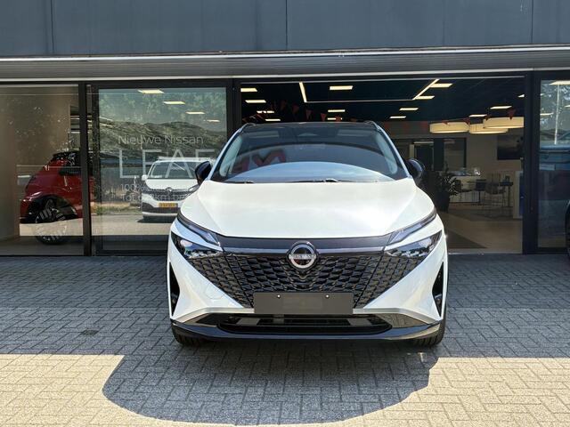 Nissan QASHQAI 1.5 e-Power Tekna Plus NIEUW UIT VOORRAAD LEVERBAAR | Stoelmassage | Lederen bekleding | Bose geluidsinstallatie | Stoelverwarming | Stuurverwarming | Adaptieve Cruise Control | Climate Control | Panoramadak | Apple CarPlay & Android Auto | 10 jaar fabrie