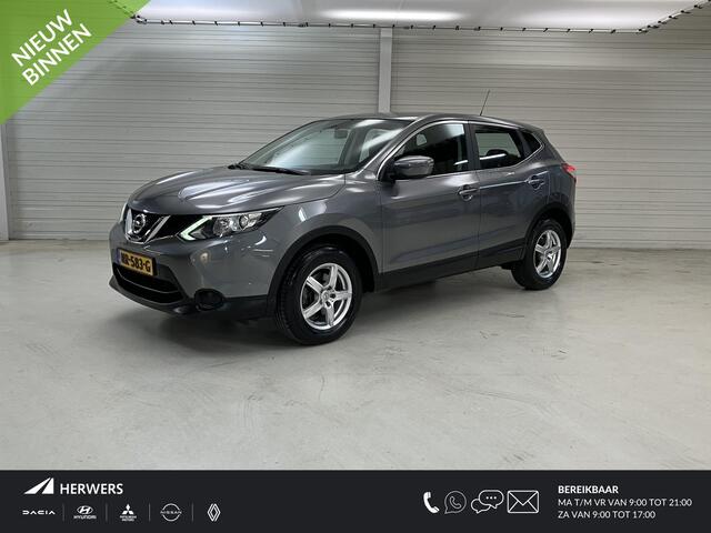 Nissan QASHQAI 1.2 Visia / NL Auto / 2e Eigenaar / Dealer Onderhouden / Trekhaak / Airco / Cruise Control / Bluetooth / Lichtmetalen Velgen /