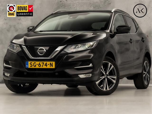 Nissan QASHQAI 1.2 N-Connecta (PANORAMADAK, NAVIGATIE, 360 CAMERA, GETINT GLAS, KEYLESS, SPORTSTOELEN, CRUISE, PARKEERSENSOREN, NIEUWE APK, NIEUWSTAAT)