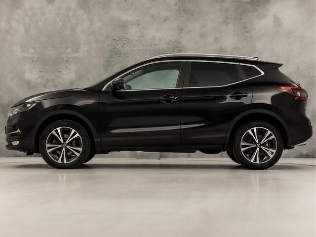 Nissan QASHQAI 1.2 N-Connecta (PANORAMADAK, NAVIGATIE, 360 CAMERA, GETINT GLAS, KEYLESS, SPORTSTOELEN, CRUISE, PARKEERSENSOREN, NIEUWE APK, NIEUWSTAAT)