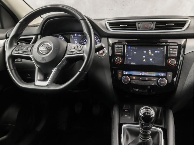 Nissan QASHQAI 1.2 N-Connecta (PANORAMADAK, NAVIGATIE, 360 CAMERA, GETINT GLAS, KEYLESS, SPORTSTOELEN, CRUISE, PARKEERSENSOREN, NIEUWE APK, NIEUWSTAAT)