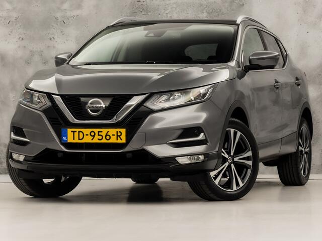 Nissan QASHQAI 1.2 N-Connecta (PANORAMADAK, NAVIGATIE, 360 CAMERA, GETINT GLAS, SPORTSTOELEN, CRUISE, NIEUWE APK, NIEUWSTAAT)
