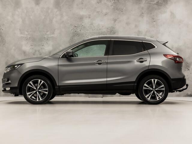 Nissan QASHQAI 1.2 N-Connecta (PANORAMADAK, NAVIGATIE, 360 CAMERA, GETINT GLAS, SPORTSTOELEN, CRUISE, NIEUWE APK, NIEUWSTAAT)