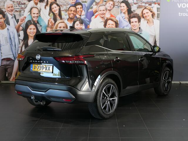 Nissan QASHQAI 1.3 MHEV Xtronic Tekna *1.800KG Trekgewicht!* Panoramadak - Allseasons - Dakrails - Trekhaak! - Headup display