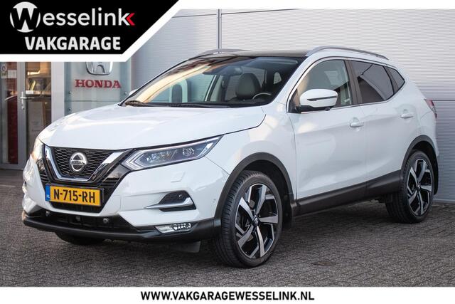 Nissan QASHQAI 1.2 Tekna Trekhaak | Panodak | Cruise | 360 cam | Stoelverw. | Nav | Voorruitverw.