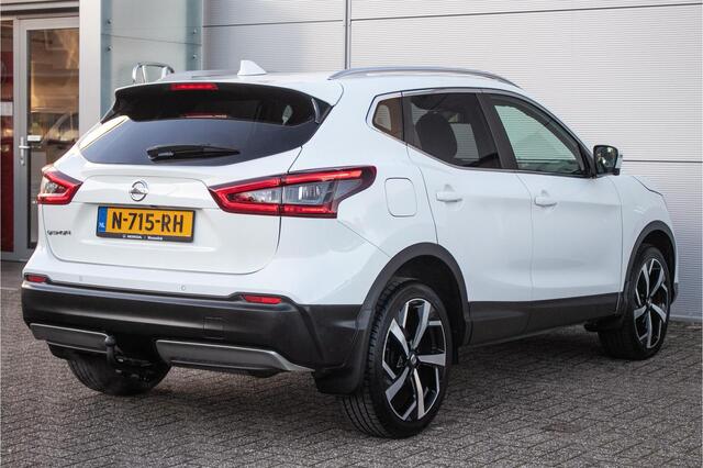 Nissan QASHQAI 1.2 Tekna Trekhaak | Panodak | Cruise | 360 cam | Stoelverw. | Nav | Voorruitverw.