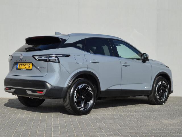 Nissan QASHQAI 1.5 e-Power N-Connecta / Facelift / Panoramadak / All season banden / Rondomzicht camera / Adaptief cruise control / Draadloze telefoon lader / Apple Carplay Android Auto / Climate control / Navigatie / Keyless Entry/Start / Parkeersensoren voor en achter