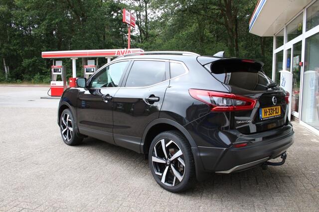 Nissan QASHQAI 1.3 DIG-T Tekna, Automaat, Panorama dak, Half lederen bekl., Trekhaak
