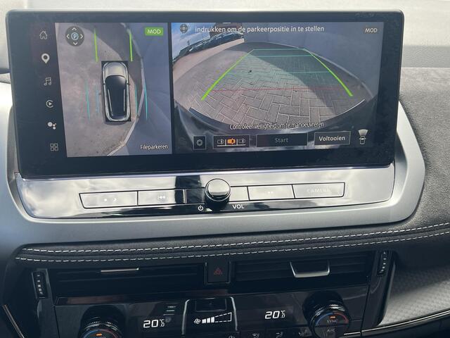 Nissan QASHQAI 1.5 e-Power N-Design / Fabrieksgarantie tot 12-2028 / Leder Alcantara bekleding / HUD / Camera 360° / Navigatie / Apple Carplay Android / Elektr. stoel en klep / 20"LM wielen