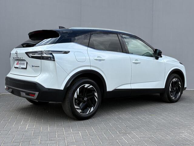 Nissan QASHQAI 1.5 e-Power N-Connecta / Fabrieksgarantie t/m 12-2028 / Pack Easy / Facelift / Navigatie / 360 Camera / Dodehoek Detectie / Apple Carplay/Android Auto / Adaptieve Cruise Control /
