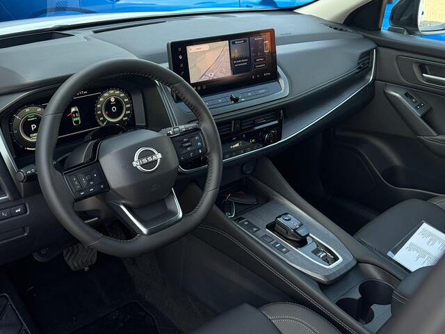 Nissan QASHQAI 1.5 e-Power Tekna 205PK | Rijklaarprijs! | Google Navigatie | Stoel- en Stuurverwarming | Panoramadak | Adaptieve Cruise Control | Matrix LED Verlichting | 360 Camera | Apple CarPlay & Android Auto | Nieuw uit voorraad leverbaar!