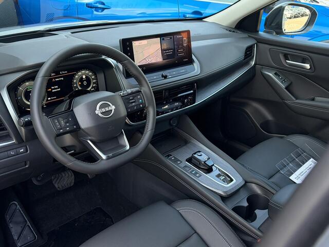 Nissan QASHQAI 1.5 e-Power Tekna 205PK | Rijklaarprijs! | Google Navigatie | Stoel- en Stuurverwarming | Panoramadak | Adaptieve Cruise Control | Matrix LED Verlichting | 360 Camera | Apple CarPlay & Android Auto | Nieuw uit voorraad leverbaar!