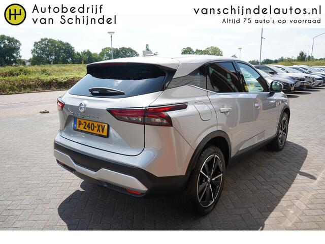 Nissan QASHQAI 1.3 MHEV 158PK XTRONIC N-STYLE LUXE ORIGINEEL NEDERLANDS 360CAMERA 19INCH ANDROID/APPLECARPLAY NAVI CLIMA ADAPTIEVE CRUISE PDC V+A KEYLESS ENZ...