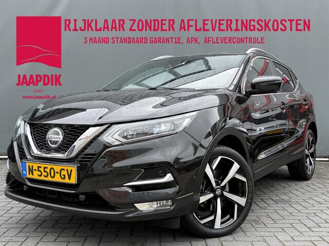 Nissan QASHQAI BWJ 2020 1.3 DIG-T 160 PK Tekna AUTOMAAT | FULL LED | TREKHAAK | STOELVERW. | LEDER | CAMERA | ADAPTIVE CRUISE | CARPLAY + ANDROID | NAVI | CLIMA | CRUISE | LMV | PDC