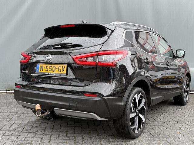 Nissan QASHQAI BWJ 2020 1.3 DIG-T 160 PK Tekna AUTOMAAT | FULL LED | TREKHAAK | STOELVERW. | LEDER | CAMERA | ADAPTIVE CRUISE | CARPLAY + ANDROID | NAVI | CLIMA | CRUISE | LMV | PDC