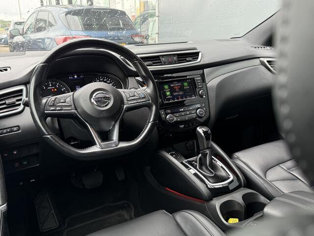 Nissan QASHQAI BWJ 2020 1.3 DIG-T 160 PK Tekna AUTOMAAT | FULL LED | TREKHAAK | STOELVERW. | LEDER | CAMERA | ADAPTIVE CRUISE | CARPLAY + ANDROID | NAVI | CLIMA | CRUISE | LMV | PDC