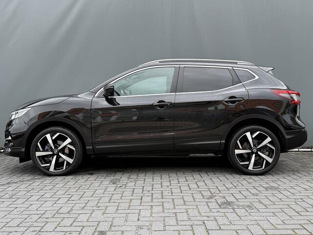 Nissan QASHQAI BWJ 2020 1.3 DIG-T 160 PK Tekna AUTOMAAT | FULL LED | TREKHAAK | STOELVERW. | LEDER | CAMERA | ADAPTIVE CRUISE | CARPLAY + ANDROID | NAVI | CLIMA | CRUISE | LMV | PDC